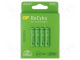 Acumul: Ni-MH AAA,R3 1,2V 650mAh ReCyko blister Ready2Use