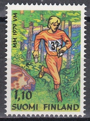 Finlanda 1979 - Campionatului Mondial de orientare turistica, MNH foto
