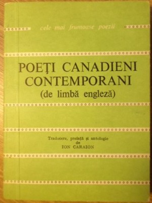 POETI CANADIENI CONTEMPORANI (DE LIMBA ENGLEZA)-COLECTIV-226370 foto
