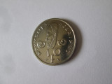 Rara! 10 Francs 1967 UNC Insulele Noile Hebride(Oceania)-Repub.Vanuatu din 1980, Australia si Oceania, Nichel