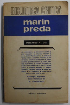 MARIN PREDA interpretat de VALERIU CRISTEA.. ADRIAN PAUNESCU,...CONSTANTIN TOIU , 1976 foto