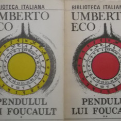 Umberto Eco - Pendulul lui Foucault, vol. I-II (2 volume)