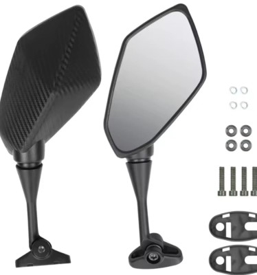 Set oglinzi carbon style Honda CBR600 F4 F4i CBR600RR CBR900RR 929 954 CBR1000RR VTR1000 foto