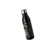 Sticla apa pentru copii, Aluminiu, Gaming, Negru, gradinita, baieti, 600ml, ATU-087495