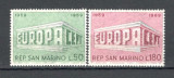 San Marino.1969 EUROPA SE.404, Nestampilat