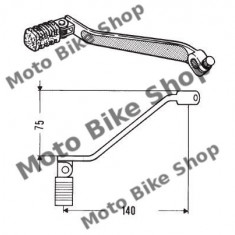 MBS Pedala schimbator Honda XL 600, Cod Produs: 7250BU