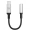 Adaptor Audio USB-C - 3.5mm 3MK, Argintiu