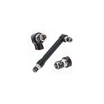 Adaptor unghiular 90 grade pentru biti, surubelnita 1/4&amp;quot; Silver foto