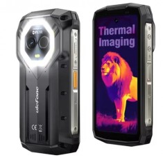Telefon mobil Ulefone Armor Mini 20T Pro, Negru, 5G, Camera Termica by FLIR, 4.7 FHD+ 90Hz, 16GB RAM (8GB+ 8GB extensibili) , 256GB ROM, Android 14, 6