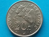 NOUA CALEDONIE-20 FRANCS 1970