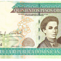 Republica Dominicana 500 Pesos 2010 P-179 UNC