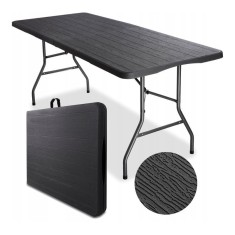 Masa pliabila maro, pentru gradina, camping sau pescuit, tip valiza, JollyMag, SC02BR, 70x180 cm