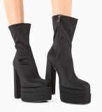 Cumpara ieftin Botine dama Fumnan Negre