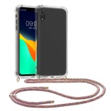 Husa pentru Apple iPhone XR, Silicon, Transparent, 47249.08, Textil, Carcasa, Kwmobile