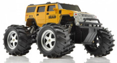 Camion NQD, Mad Monster Truck 1:16 27/40MHz RTR Cu Telecomanda - Auriu foto