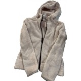 Bluza cu fermoar , culoarea roz, marime 5-6 ani
