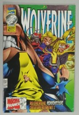 WOLVERINE , TRIMESTRIEL , BENZI DESENATE CU TEXT IN LIMBA FRANCEZA , 1997