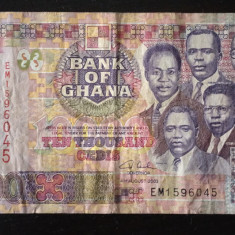 Bancnota Ghana - 10000 Cedis 2003
