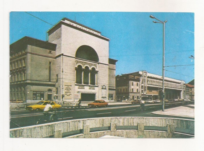 RF48 -Carte Postala- Timisoara, Teatrul de stat, circulata 1989