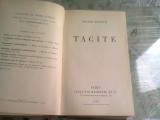 TACITE - GASTON BOISSIER (CARTE IN LIMBA FRANCEZA)