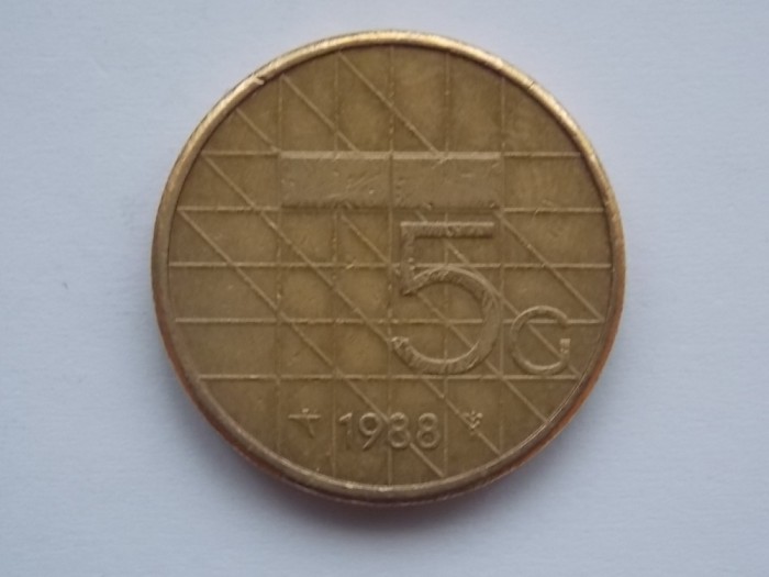 5 GULDEN 1988 OLANDA