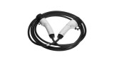 Cablu de &icirc;ncărcare VHBW pentru mașină electrică, hibridă plug-in - cablu tip 2 la tip 2, monofazat, 16 A, 3,5 kW, 5 m