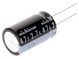 Supercondensator THT 47F 2.7V 18x31.5mm