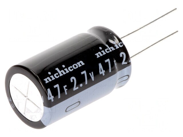 Supercondensator THT 47F 2.7V 18x31.5mm