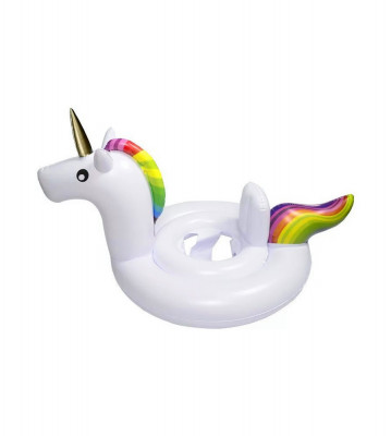 Colac gonflabil pentru copii model unicorn 70 cm foto