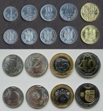 MOLDOVA █ SET COMPLET DE MONEDE 1+5+10+25+50 Bani +1+2+5+10 Lei 2000-2023 █ UNC, Europa