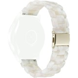 Curea polimer, compatibila Amazfit Active, telescoape Quick Release, Translucid Brown