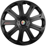 Cumpara ieftin Set 4 Capace Roti Evo Negru R15, Pentru Alfa Romeo, Autohelix MSA