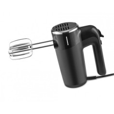 Mixer de mana Heinner, 300 W, 5 viteze, functie turbo, teluri inox, accesorii incluse, Negru