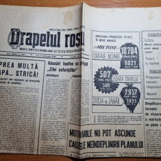 drapelul rosu 17 februarie 1966-art. resita,ziua ceferistilor,arad,lugoj