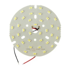 Modul LED circular 18W pentru plafoniera si aplica, 36 LED SMD 5730, alb rece 6000K, 54-60V DC, 300mA, 100 mm