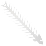 Forma pentru Frigarui, Model Oase de Peste, din Otel Inoxidabil, Instrument pentru Gratar, BBQ, cu Deschizator de Sticle