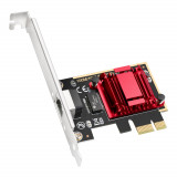 Placa de retea PCI Express Gigabit, 2.5Gbps, PE25 Cudy