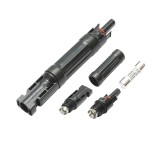 Conector MC4 cu siguranta fuzibila 10A, 1000V DC, IP67 pentru panouri fotovoltaice