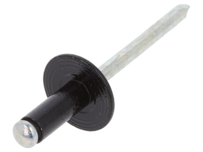 Diblu Universal 12mm Negru 10buc