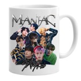 Cana alba personalizata stray kids kpop maniac, INOVATIX&reg;. 330 ml