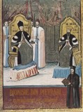 Carte Radu Constantinescu - Dionisie din Pietrari. Miniaturist si caligraf. Editura Meridiane, 1982, 67 pag, brosata, 21x28cm