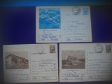 HOPCT LOT 4152 -IP- 3 CARTI POSTALE-SCORNICESTI -JUD OLT -CIRCULATE, Circulata, Printata