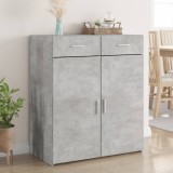 VidaXL Dulap, gri beton, 80x42,5x93 cm, lemn prelucrat 3281472