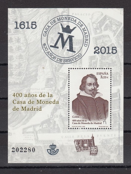 Spania 2015 - Finante - CASA DE MONEDE MADRID- Nominal 3,23 Eur.- MNH