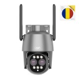Camera supraveghere WiFi PNI House IP574 PTZ, Dubla Lentila 4MP+4MP, Zoom Optic 10X, Exterior/Interior