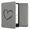 Husa pentru Amazon Kindle Paperwhite 11, Kwmobile, Gri, Piele ecologica, 56258.06