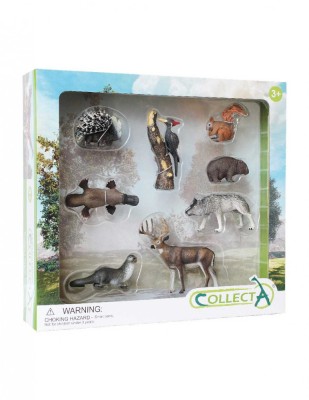 Set de 8 figurine pictate manual Woodlands foto