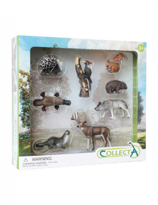 Set de 8 figurine pictate manual Woodlands
