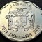 Moneda exotica 10 DOLARI / DOLLARS - JAMAICA, anul 2017 *cod 1112 A