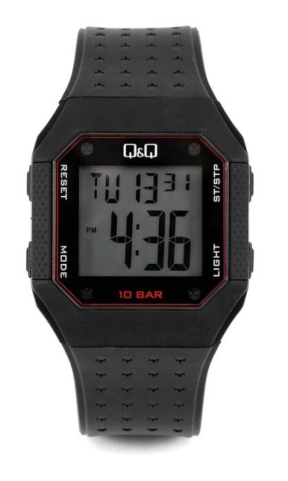 Ceas Barbati, Q&amp;Q by Citizen, Digital M158J002Y - Marime universala